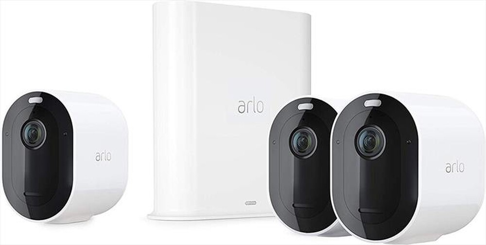 Immagine del prodotto ARLO - PRO 3 - KIT DA 3 CAMERE + BASE-White