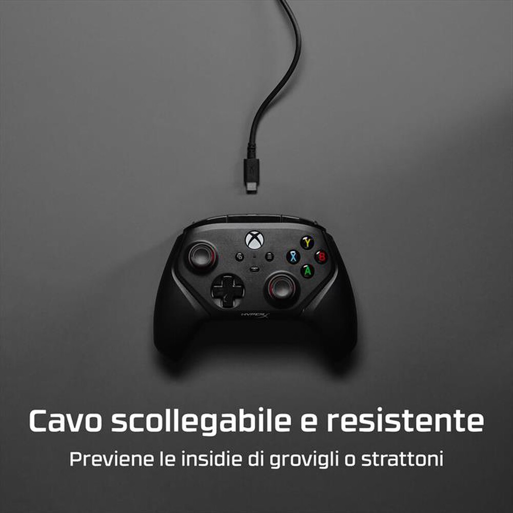 "HYPERX - Controller di gioco CLUTCH GLADIATE-Nero"
