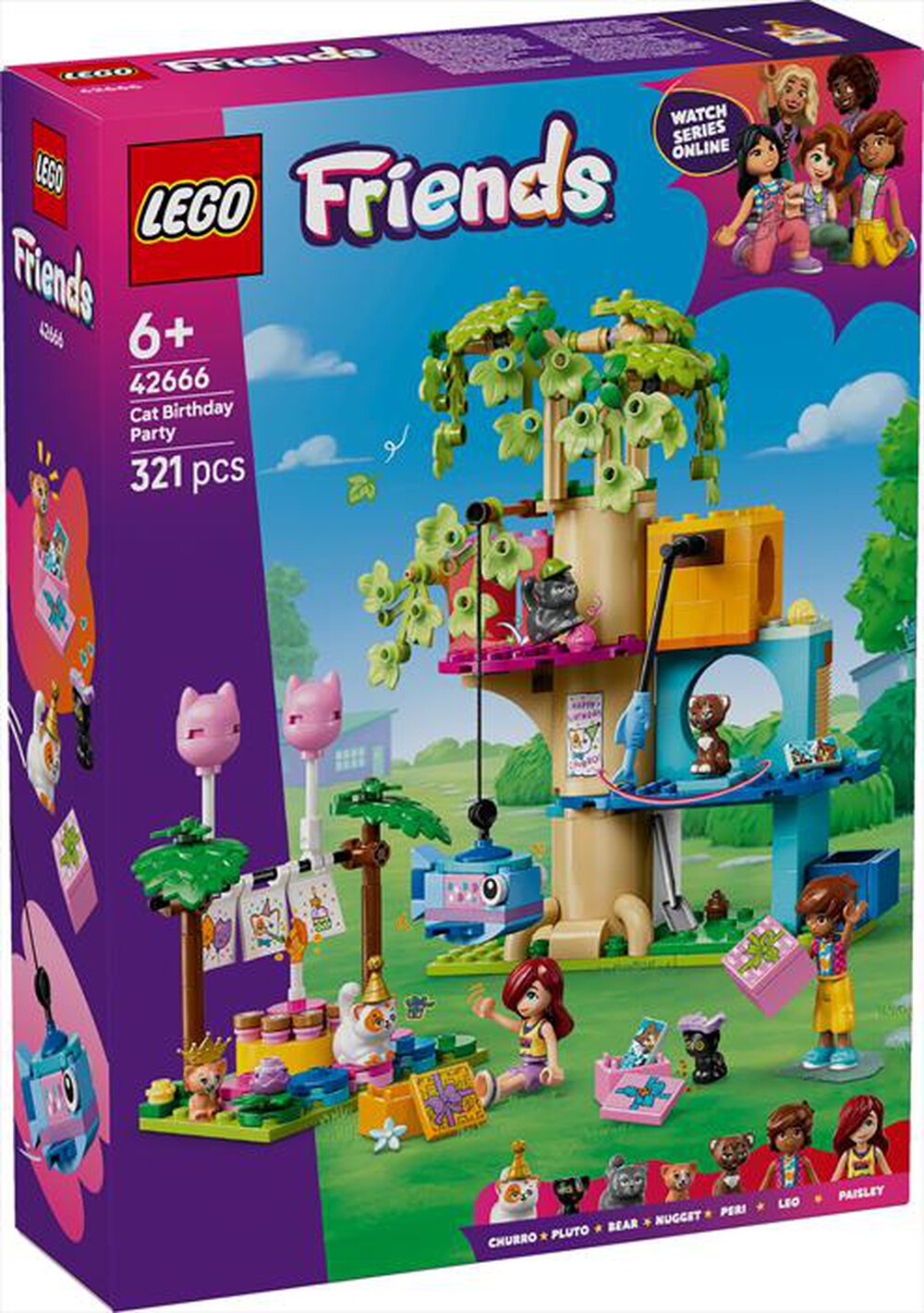 "LEGO - FRIENDS Festa di compleanno felina e Casa - 42666"