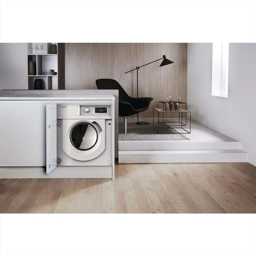 "WHIRLPOOL - Lavatrice incasso BI WMWG 71483E EU N 7Kg Classe D-Bianco"