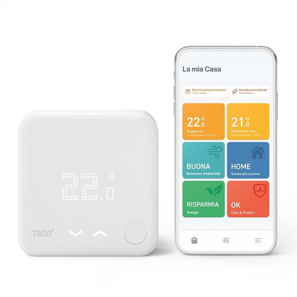 "TADO - TERMOSTATO SMART V3+ SUPPORTO DECORATIVO"