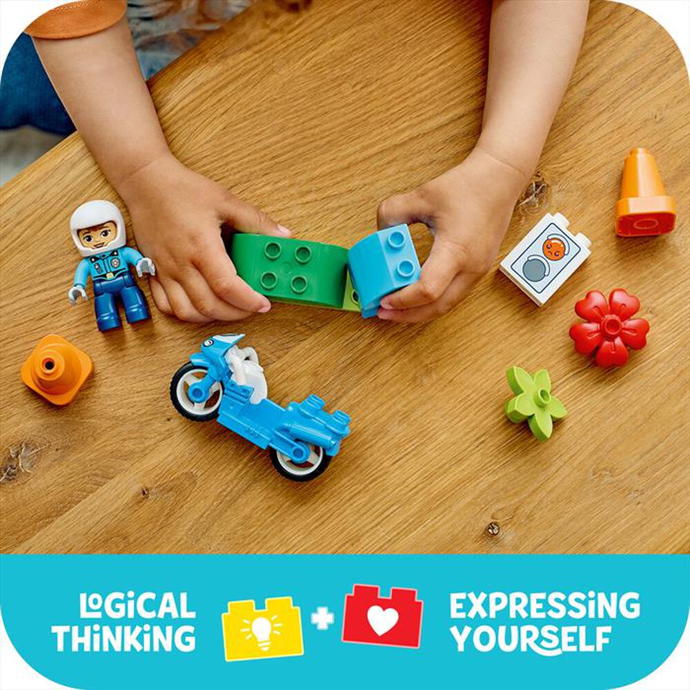 Immagine del prodotto LEGO - DUPLO Motocicletta blu della Polizia - 10471