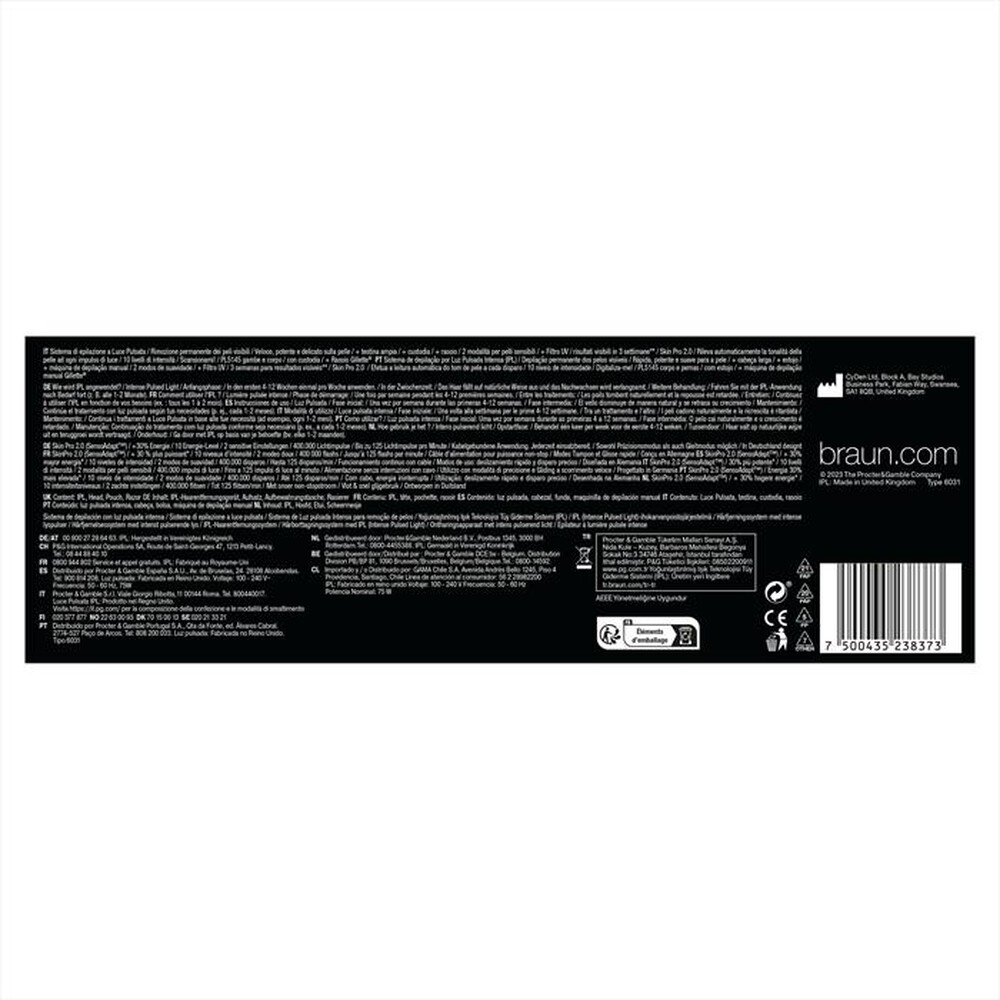 Immagine del prodotto BRAUN - LUCE PULSATA PL5145-BIANCO/ARGENTO