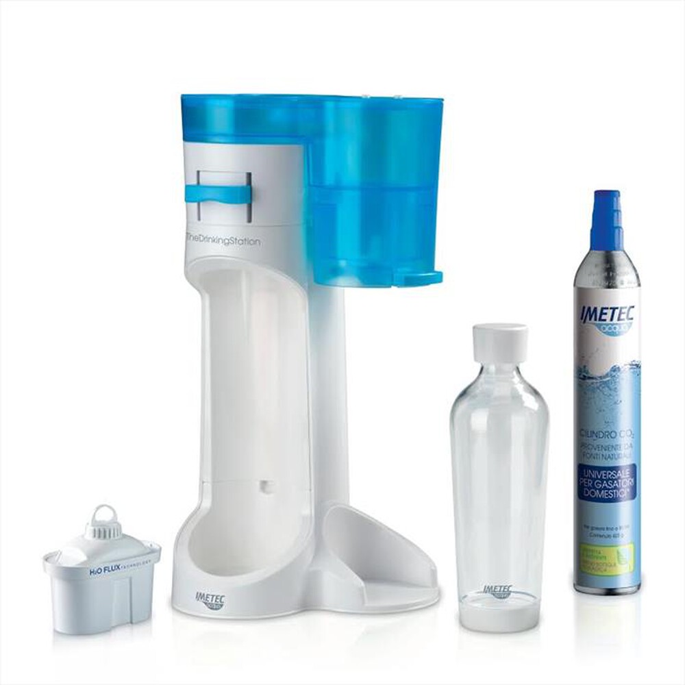 "IMETEC - Kit Acqua Drinking Station / 7776V-Bianco / Azzurro"