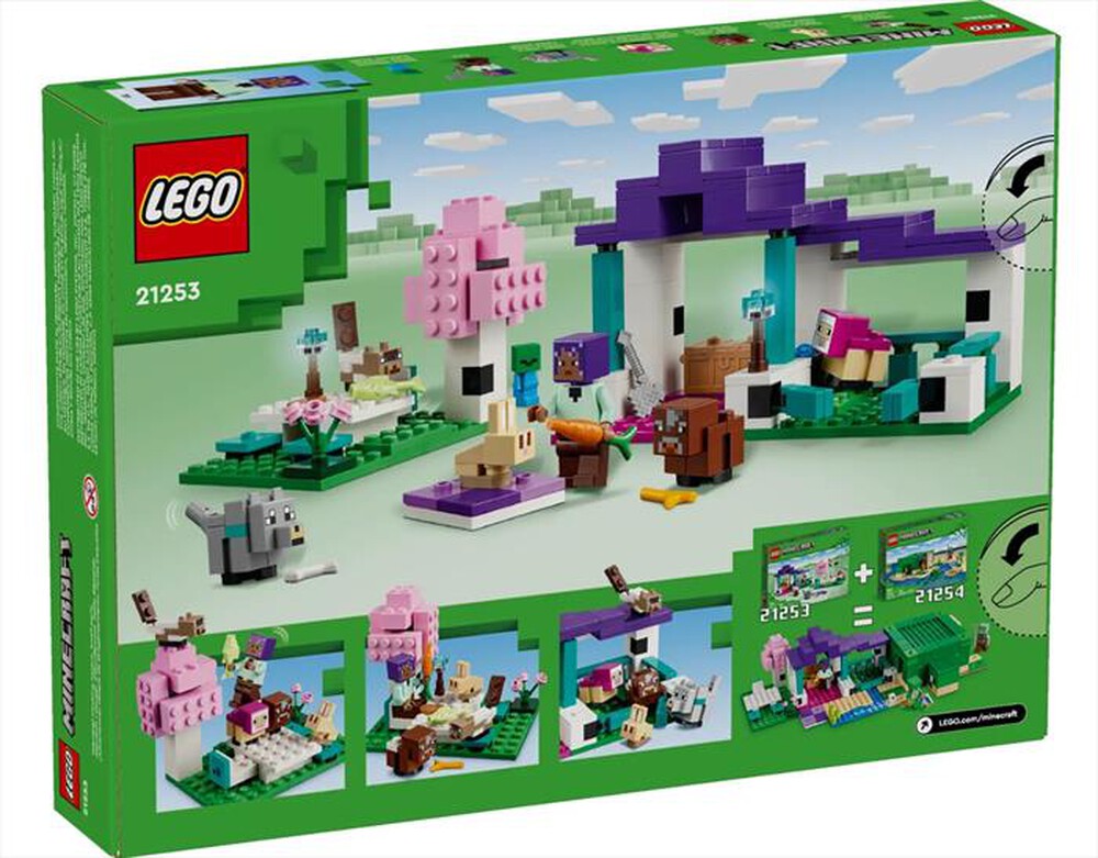 "LEGO - MINECRAFT Il Santuario degli animali - 21253-Multicolore"