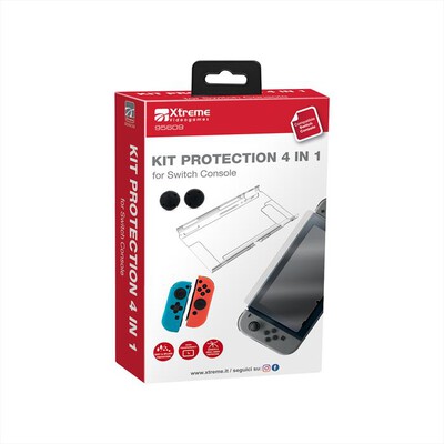 XTREME - KIT PROTECTION 4 IN 1-BLU/ROSSO/TRASPARENTE
