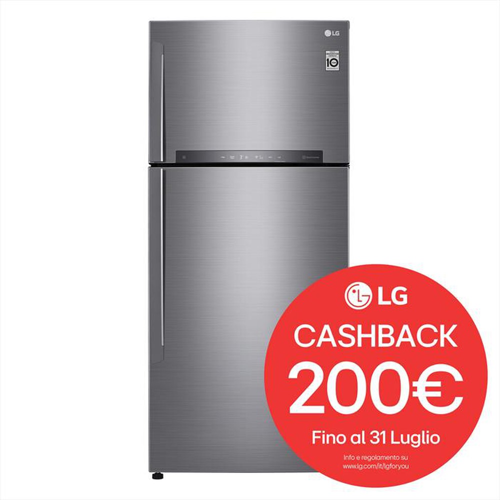 "LG - Frigorifero 2 porte GTB744PZHED Classe E 506L-Platino"