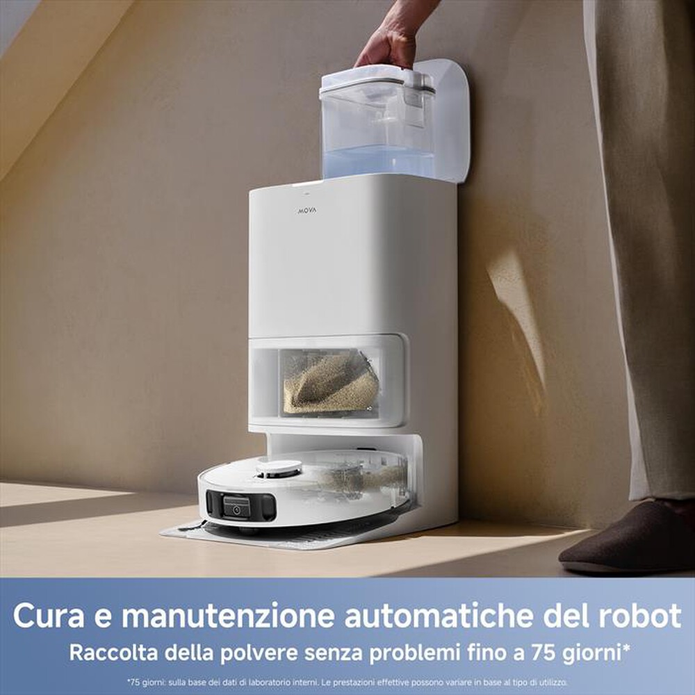 Immagine del prodotto MOVA - Robot aspira e lava E40 ULTRA VIM-Bianco