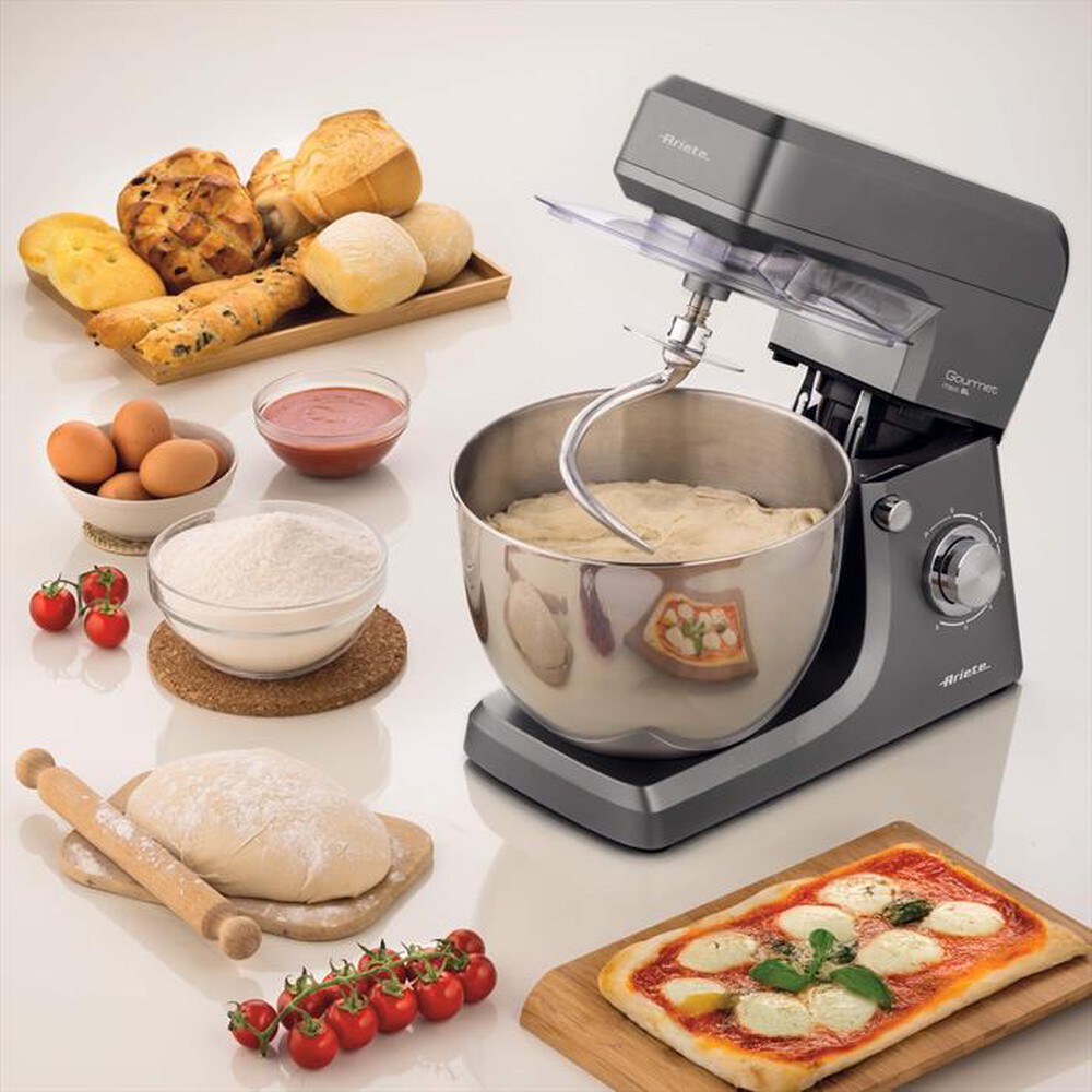 Immagine del prodotto ARIETE - 1575 GOURMET MAXI IMPASTATRICE 8L-Acciaio inox