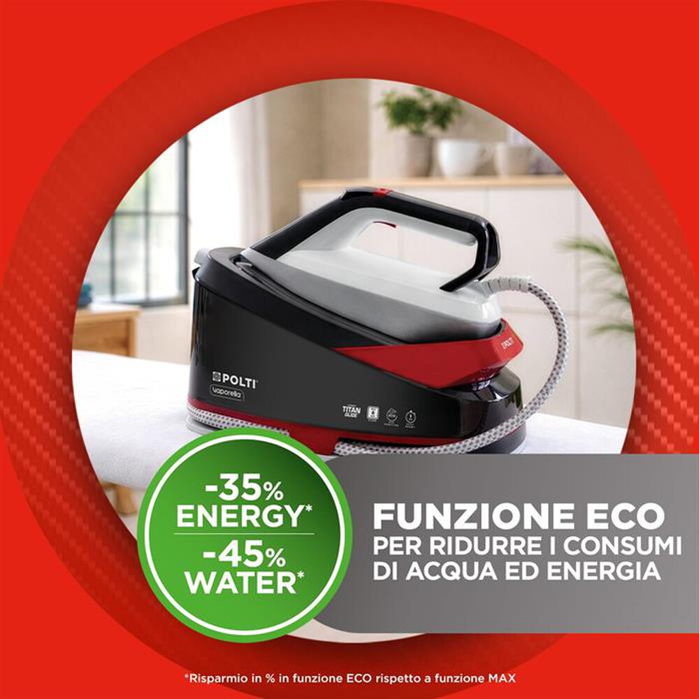Immagine del prodotto POLTI - Sistema stirante VAPORELLA GLIDE VG40.20-Bianco-Grigio-Rosso