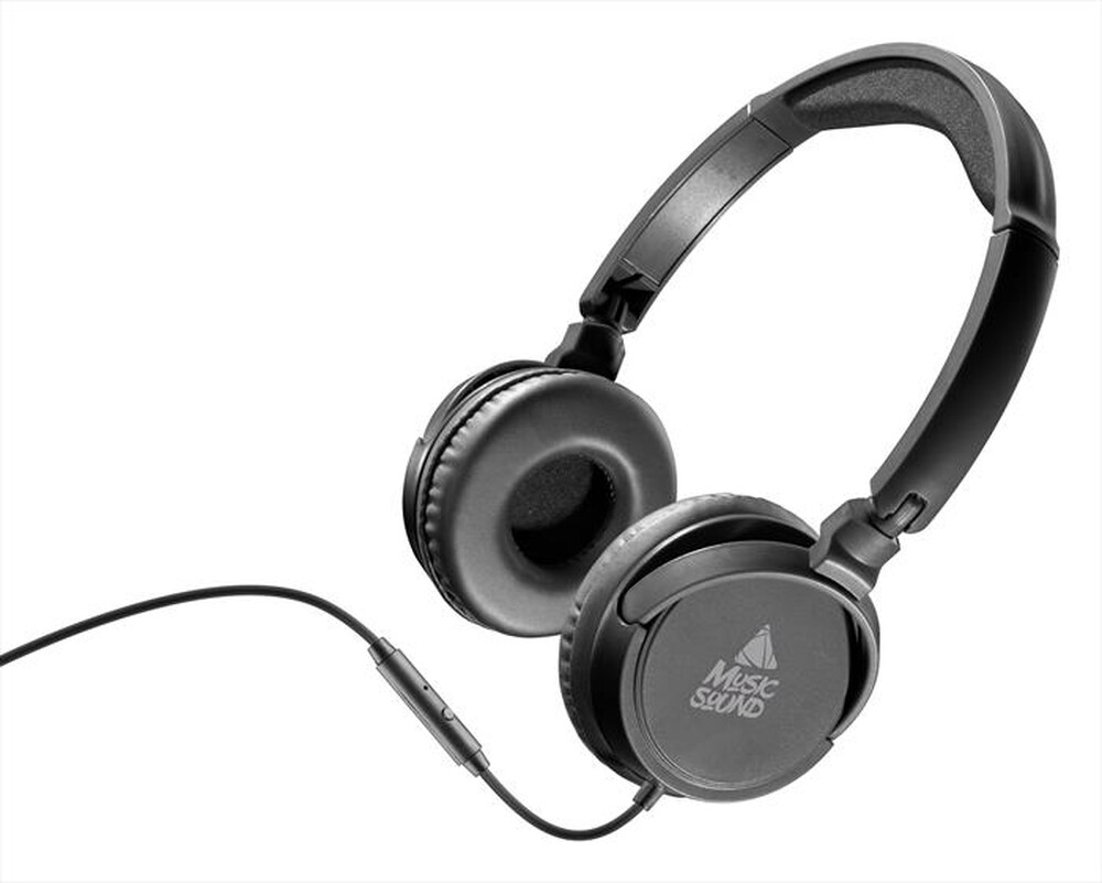 "CELLULARLINE - Cuffie a padiglione chiuso MUSICSOUNDFULLCK-Nero"