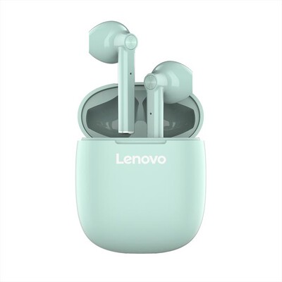 LENOVO - HT30 AURICOLARI BLUETOOTH RICARICA WIRELESS-VERDE