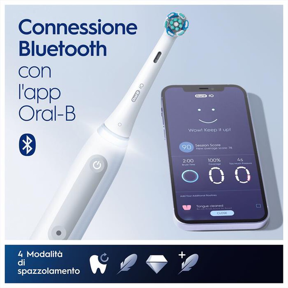 "ORAL-B - Spazzolino + idropulsore HEALTH CENTER-Bianco"