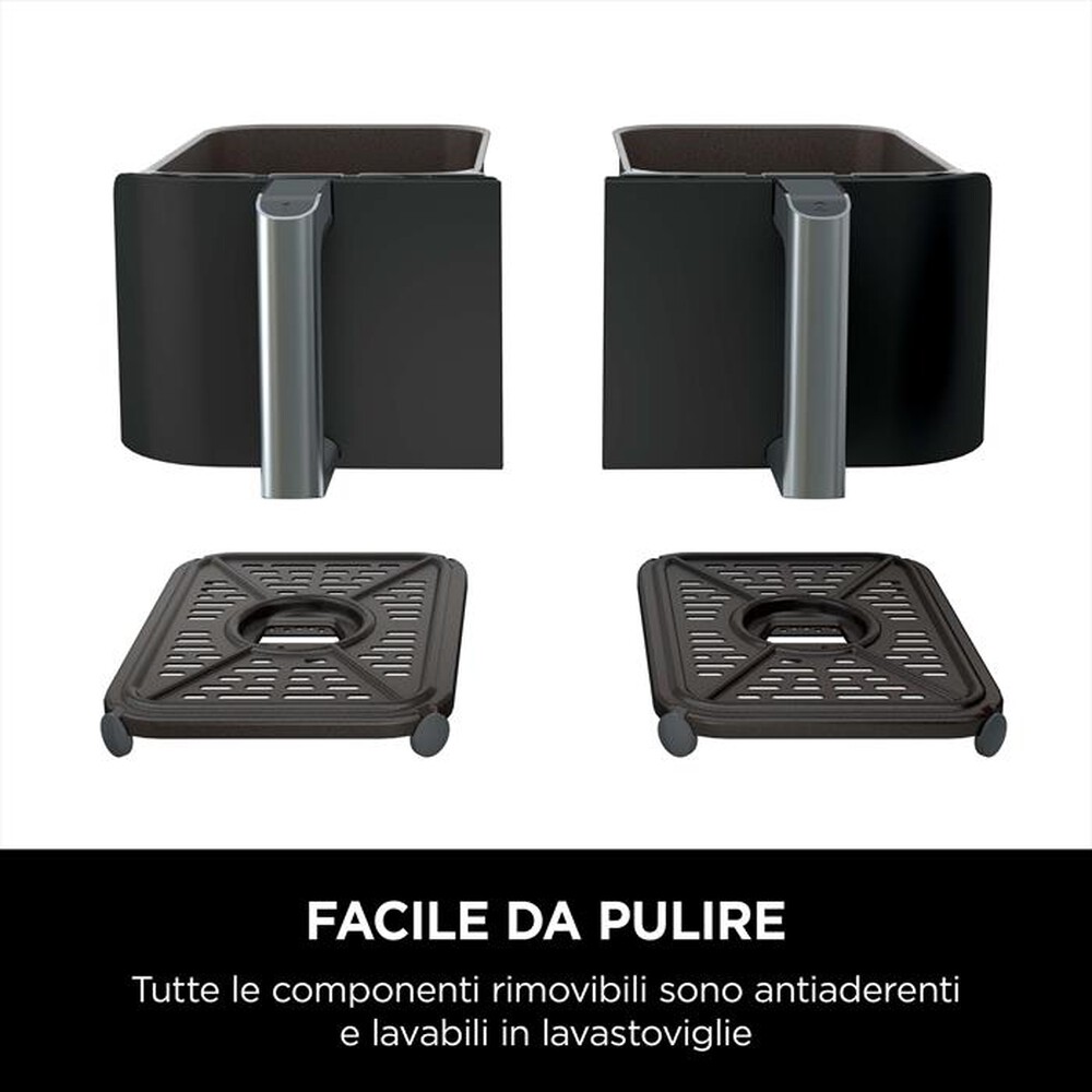 "NINJA - Friggitrice ad aria DUAL ZONE 7,6L AF300EU-nero"