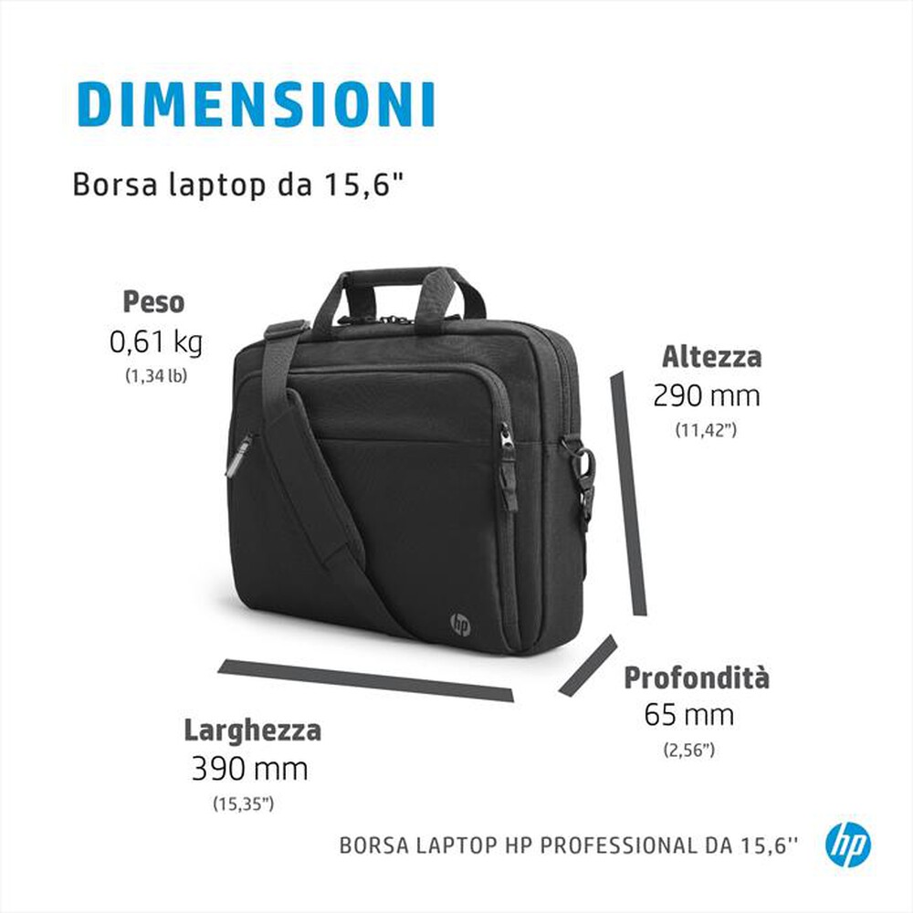 Immagine del prodotto HP - Borsa Notebook RENEW BUSINESS 15.6"-Nera