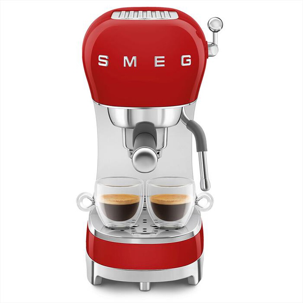 "SMEG - Macchina da Caffè Espresso 50's Style ECF02RDEU-Rossa"