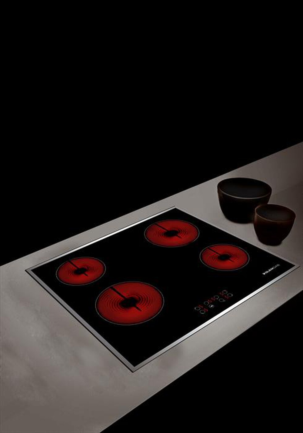 Immagine del prodotto GLEM GAS - Piano elettrico - vetroceramica GTH64TCIX2-Nero Lucido