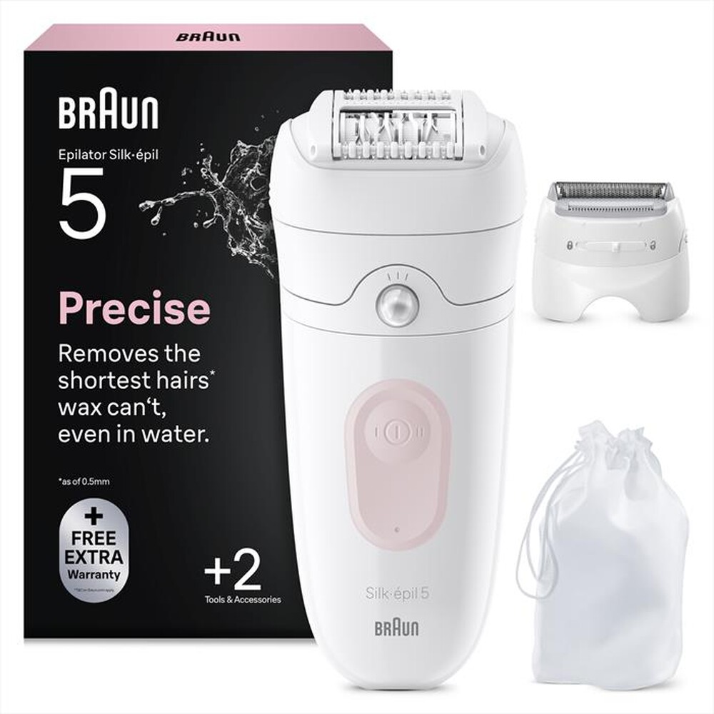 Immagine del prodotto BRAUN - Epilatore Wet & Dry LEGEPIL SE5-041 BOX MN-ROSA FLAMINGO