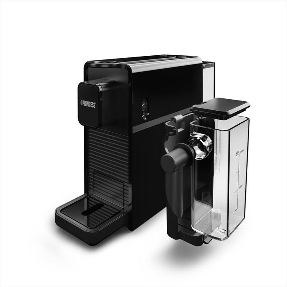 Immagine del prodotto PRINCESS - MACCHINA CAFFÈ CAPSULE NESPRESSO E LATTE PRO-Nero / Plastica