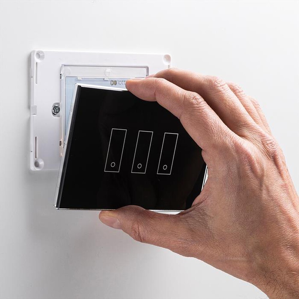 "IOTTIE - Interruttore wifi smart per luci, cancelli LSW2I3W-Bianco"