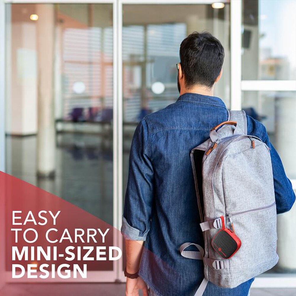 Immagine del prodotto MUSIC SOUND - WIRELESS SPEAKER MINI-Rosso