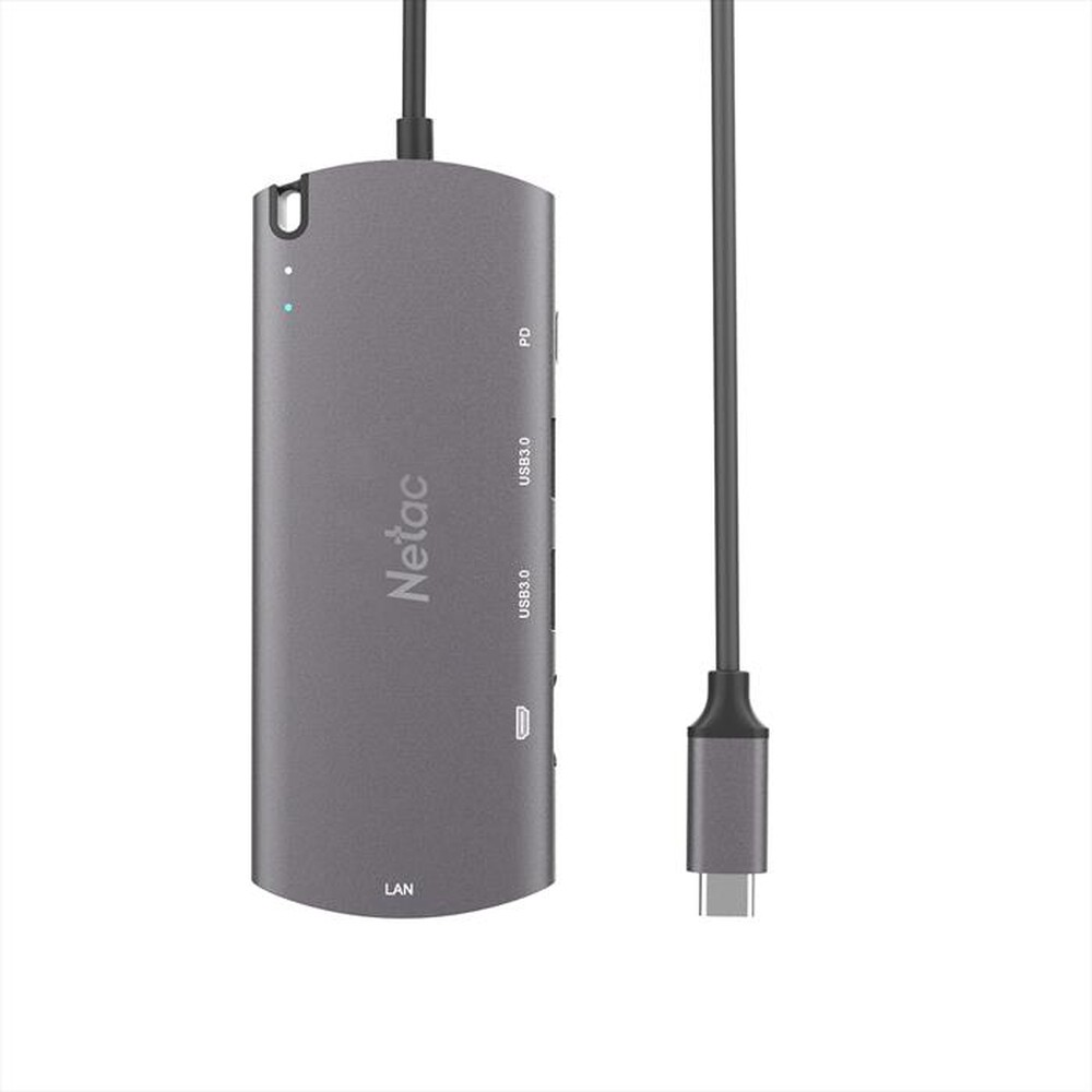 "NETAC - CABINET ENCLOSURE ALLUMINIO PER M.2 SATA (6 IN1)-ALUMINIO"