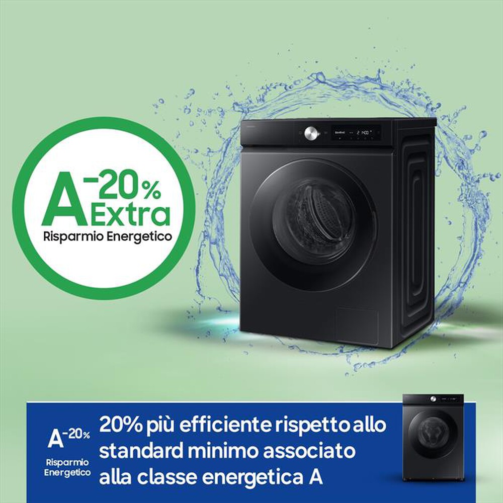 Immagine del prodotto SAMSUNG - Lavatrice WW11DB7B94GBU3 11 Kg Classe A-NERO