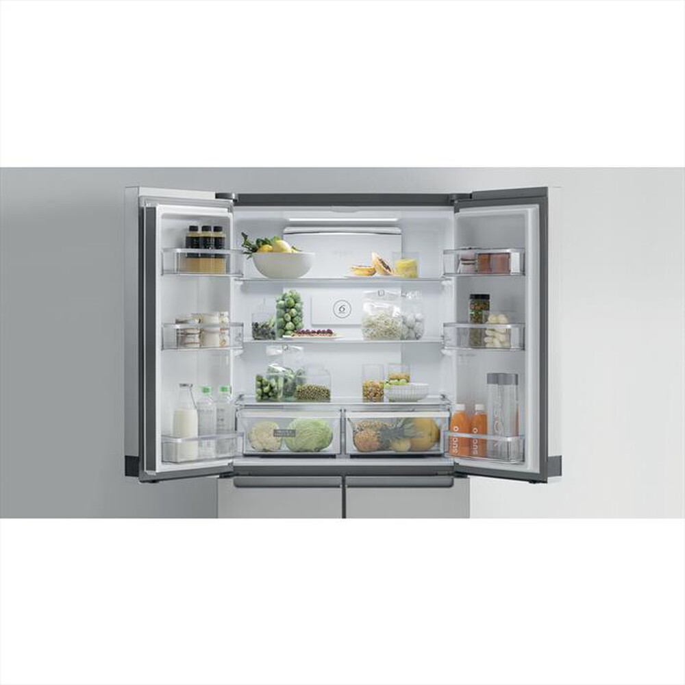 "WHIRLPOOL - Frigorifero 3 e più porte WQ9 B1L Classe F 677lt-Acciaio inossidabile"