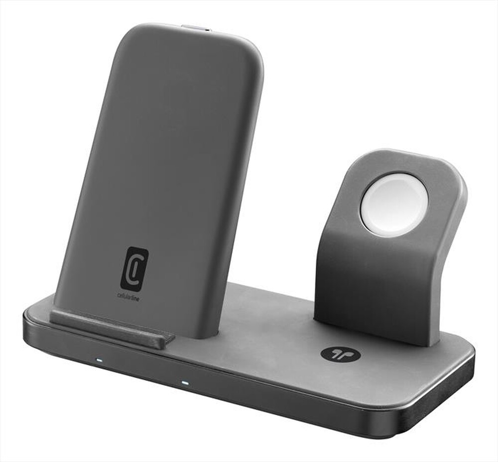 Immagine del prodotto CELLULARLINE - Trio wireless charger WIRELESS3IN1IPHK-Nero