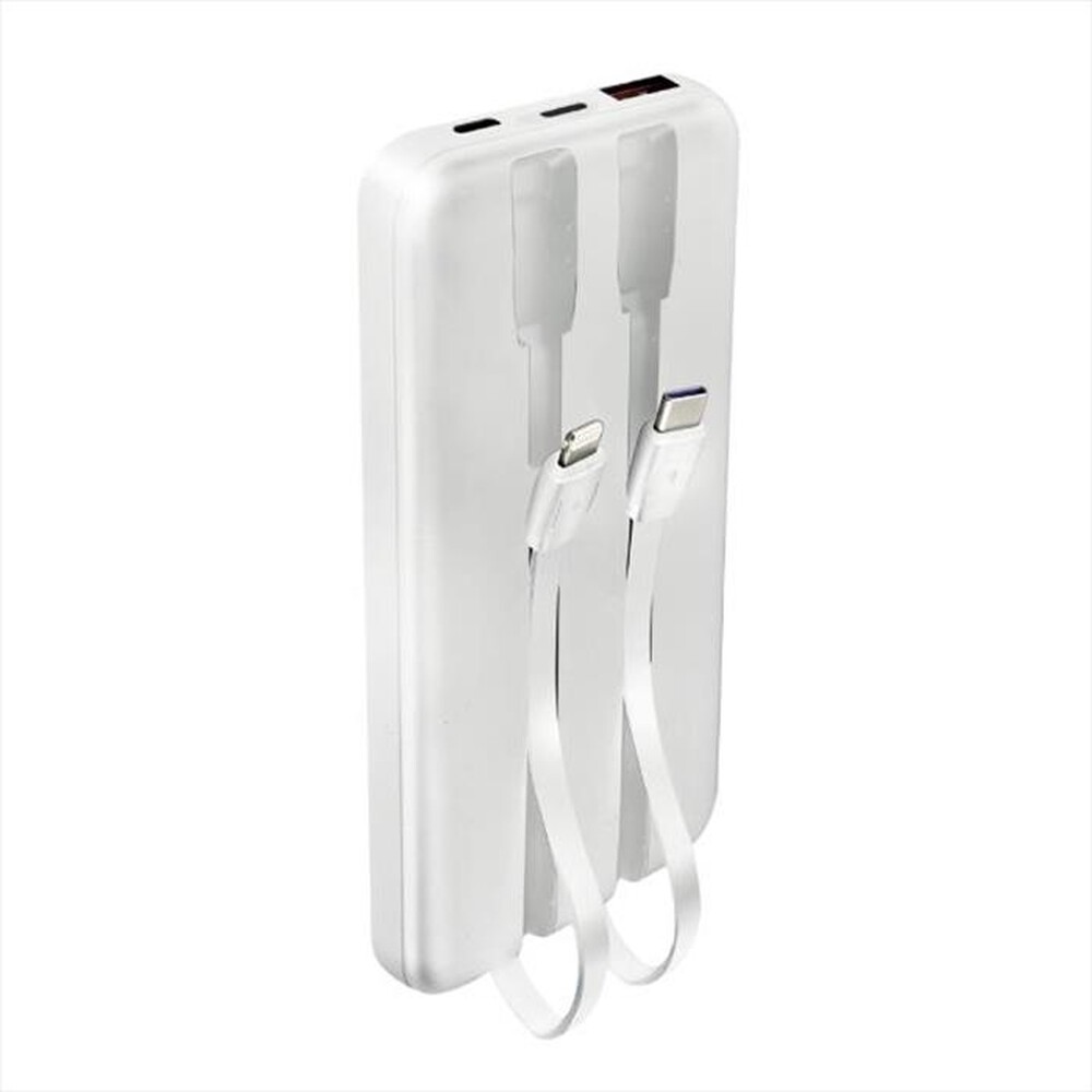 "ISNATCH - G10+ - POWER BANK 10000MAH PD 22.5W-Bianco"