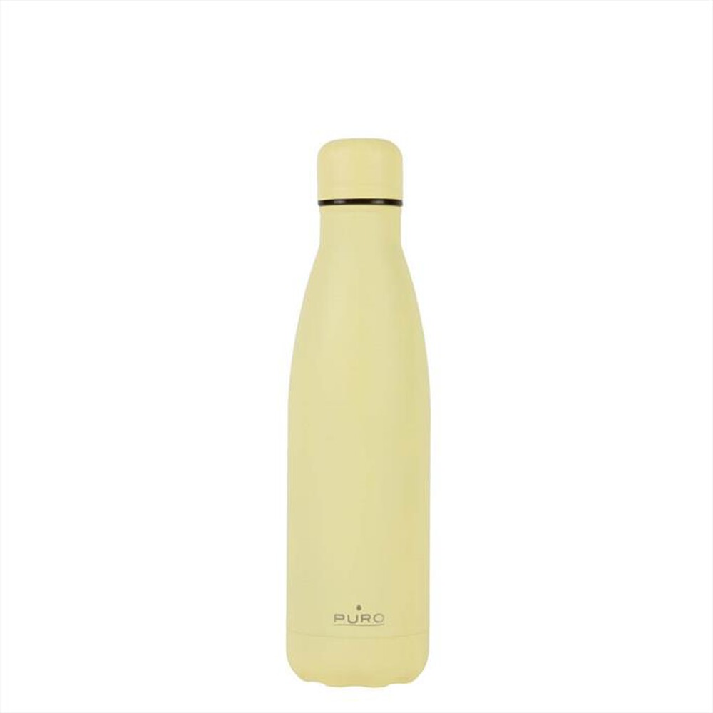 "PURO - BOTTIGLIA TERMICA ICON GIALLO CHIARO 500ML-Giallo chiaro"