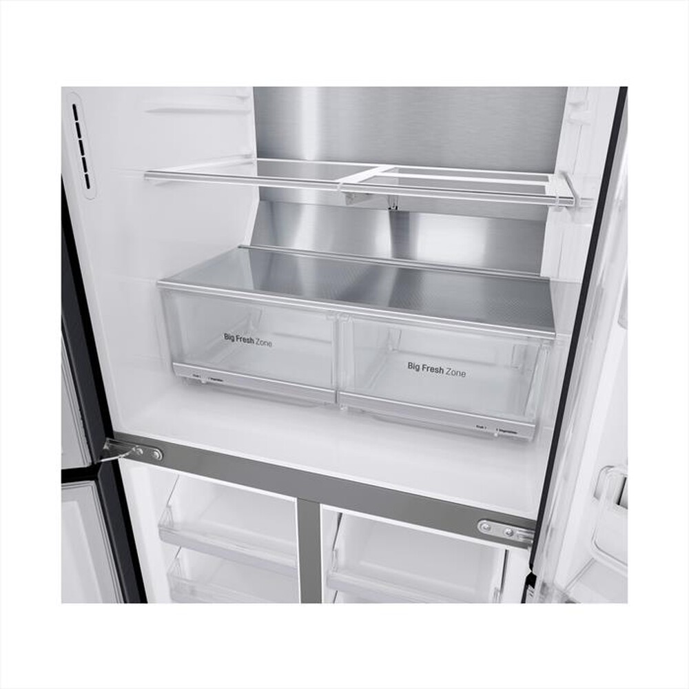 "LG - Frigorifero 4 Porte INSTAVIEW GMX844MC6F Classe F-Nero"