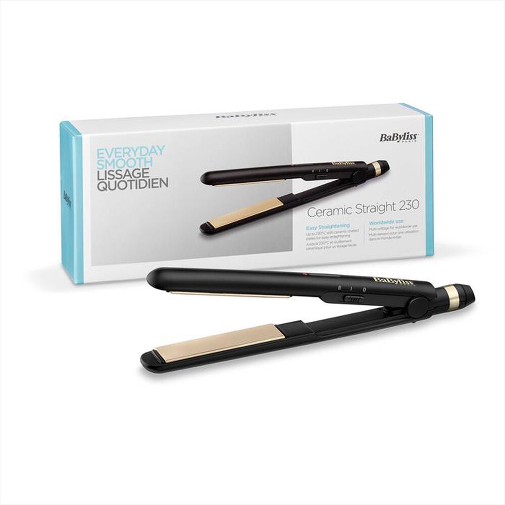 "BABYLISS - ST089E-Nero/Oro"