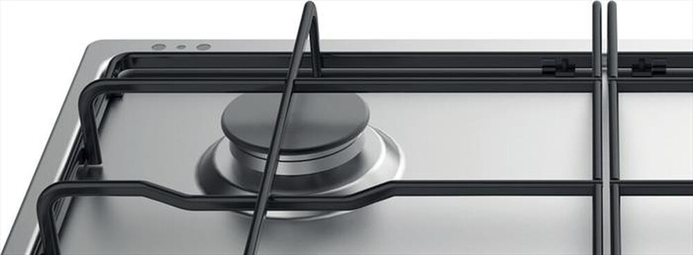 Immagine del prodotto INDESIT - Piano cottura a gas THP 642 IX/I 59cm-Nero, Stainless steel