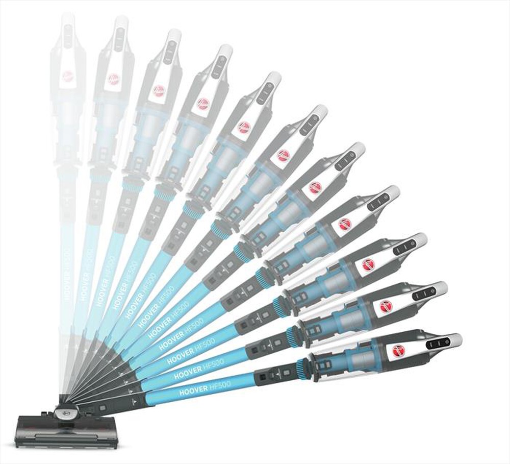 "HOOVER - HF522STP 011-Blu, Grigio"