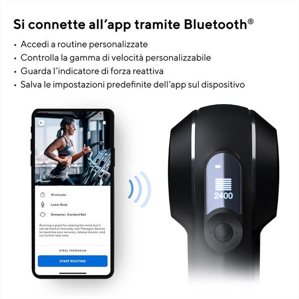 "THERABODY - Massaggiatore per il corpo THERAGUN ELITE-nero"
