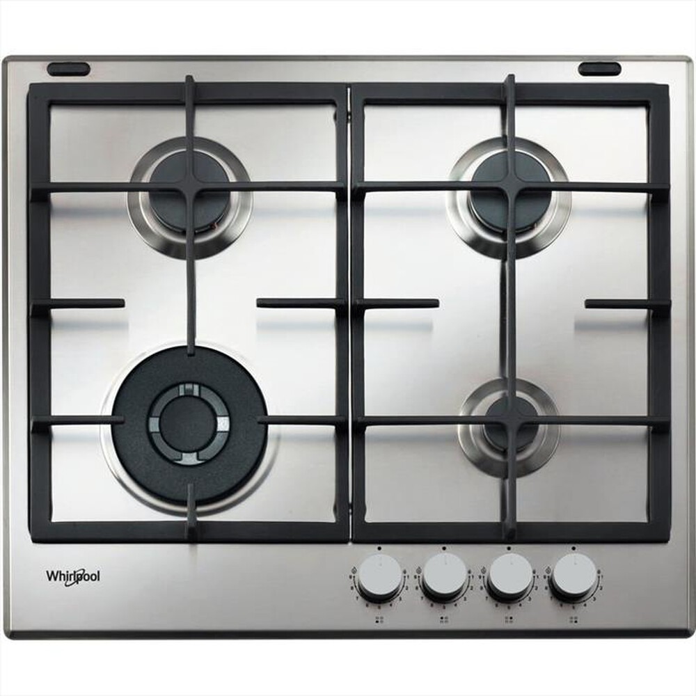 Immagine del prodotto WHIRLPOOL - Piano cottura a gas GMAL 6422/IXL HOB WP 59 cm-Acciaio inossidabile
