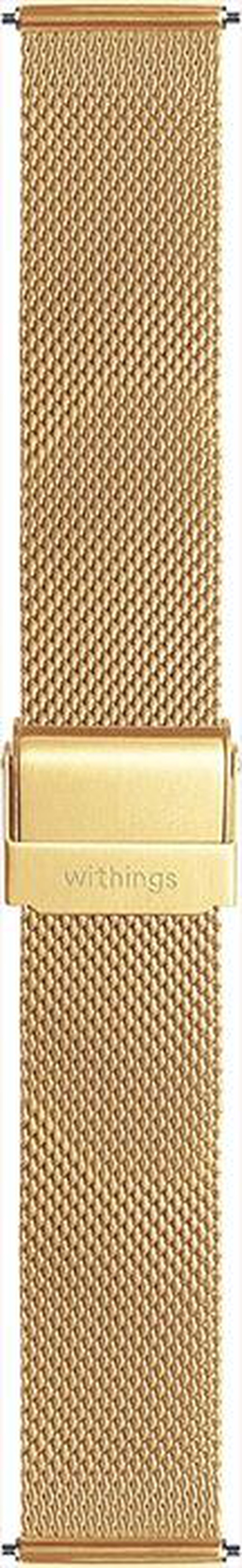 "WITHINGS - Smart Watch SCANWATCH RG + MILANESE-Rose gold"