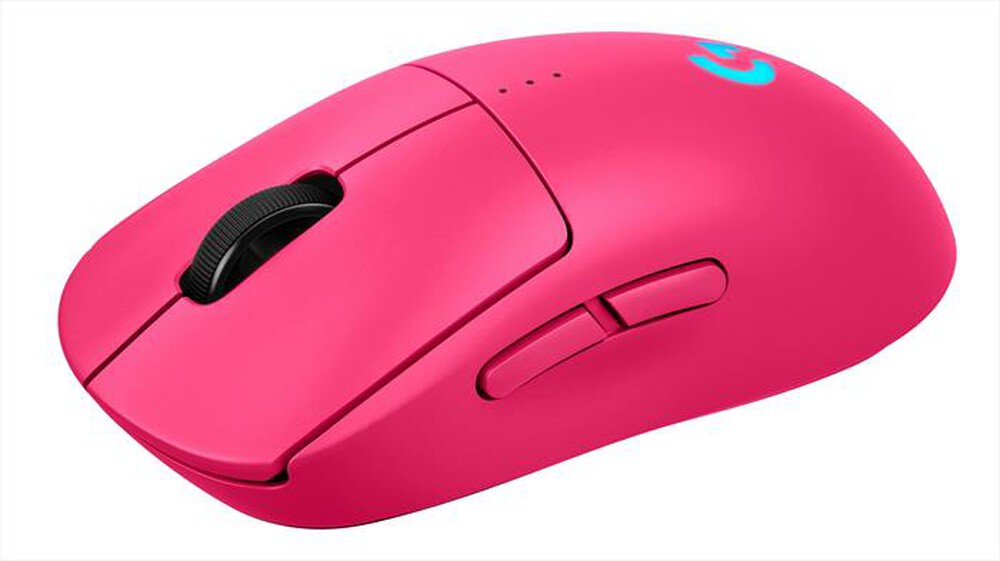 "LOGITECH - Mouse gaming wireless PRO 2 LIGHTSPEED-Rosa"