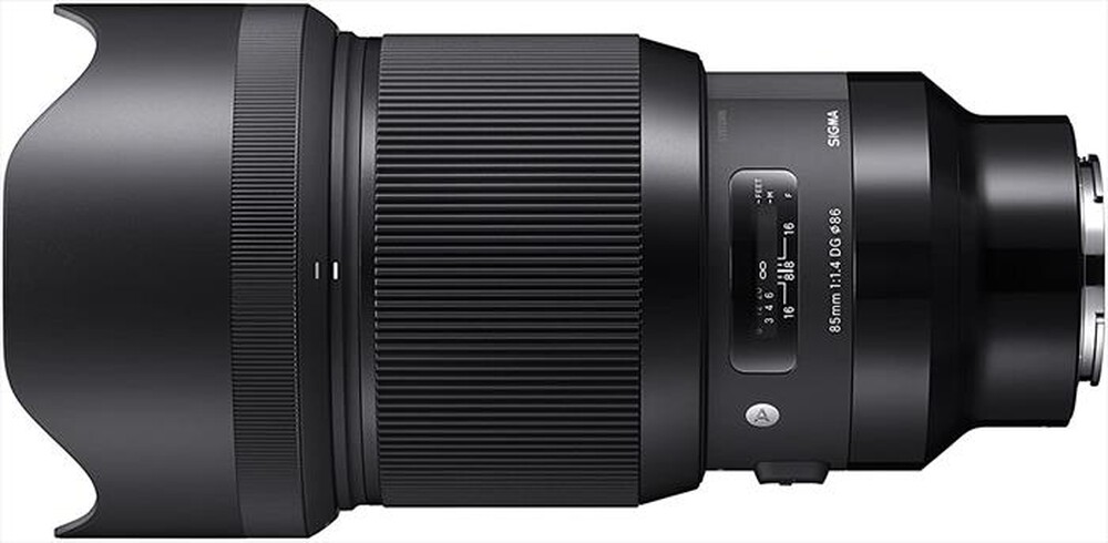 "SIGMA - OB. 85/1.4 (A) DG DN SONY E MOUNT-Nero/Silver"