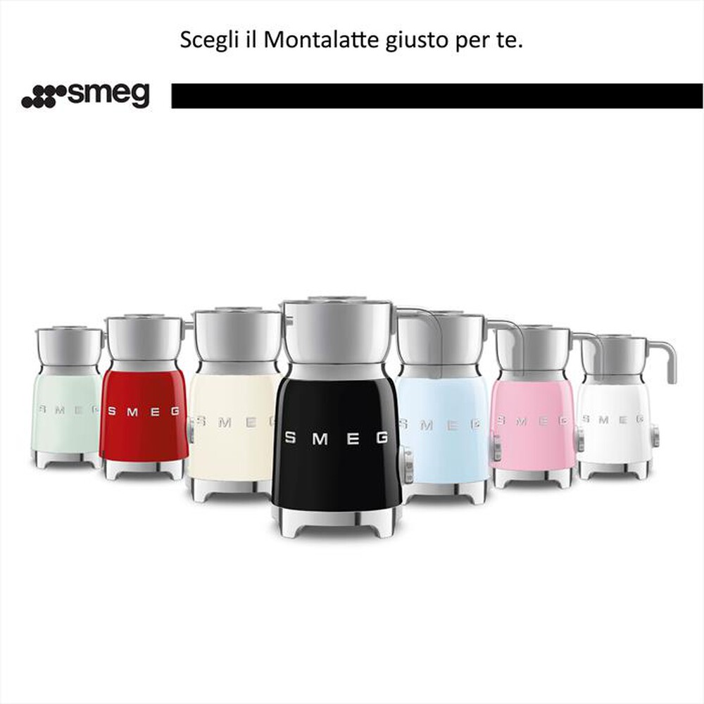 "SMEG - Montalatte 50's Style – MFF01BLEU-Nero"