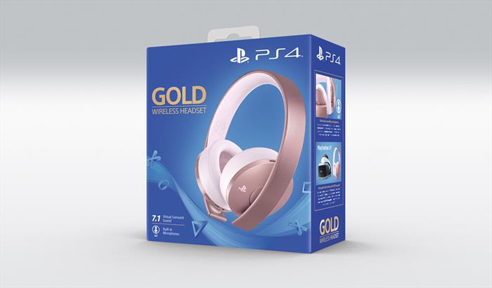 "SONY COMPUTER - GOLD WIRELESS HEADSET-Rose Gold"