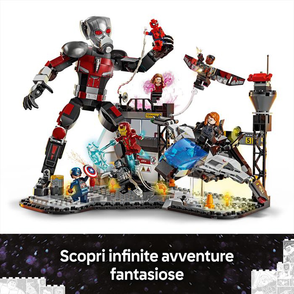Immagine del prodotto LEGO - SUPER HEROES Captain America: Civil War 76314