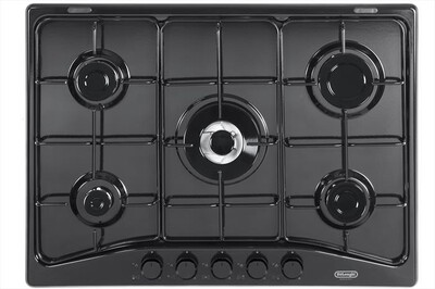 DE LONGHI - Piano cottura a gas FFN 57 ASV 68cm-Nero