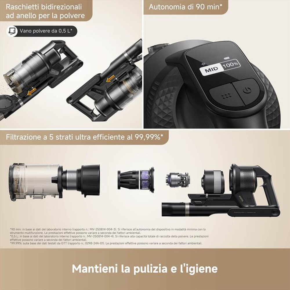 Immagine del prodotto MOVA - G70 VIM COMPLETE-Argento / Nero