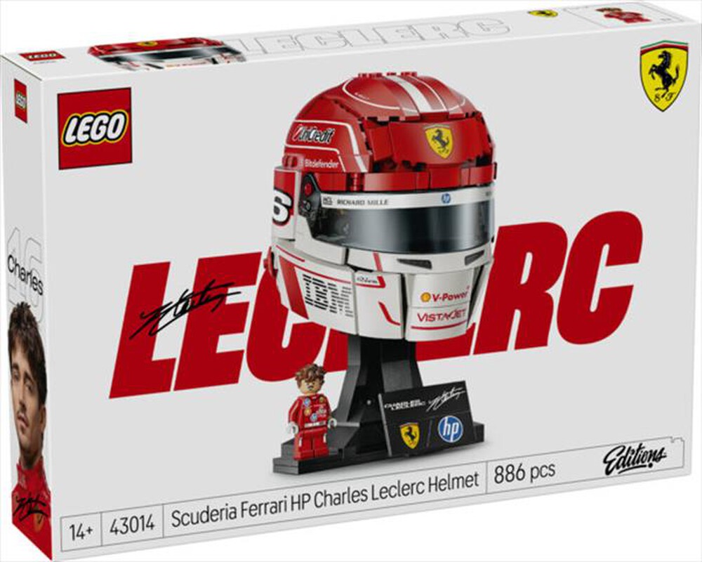 Immagine del prodotto LEGO - EDITIONS Casco di Charles Leclerc - 43014