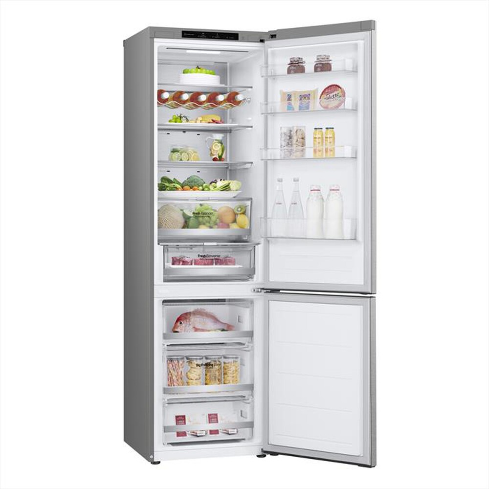 "LG - Frigorifero combinato GBV7280CMB Classe C 387L-Argento"