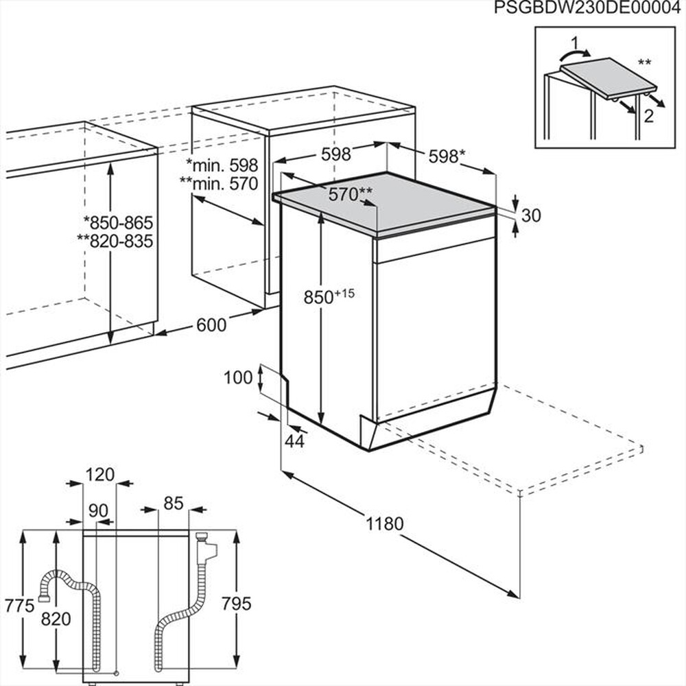 Immagine del prodotto ELECTROLUX - Lavastoviglie ESS68600SX Classe A 14 coperti-Inox antimpronta