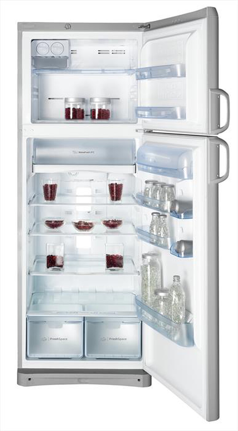 "INDESIT - Frigorifero 2 porte IND70 TMI 92 S 1 ClasseF 414lt-Argento"