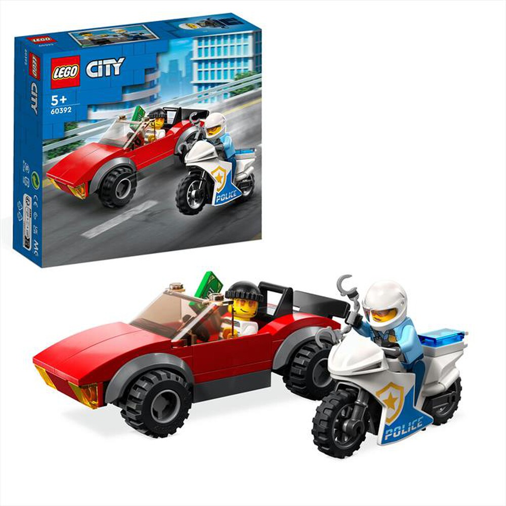Immagine del prodotto LEGO - CITY INSEGUIMENTO SULLA MOTO DELLA POLIZIA - 60392